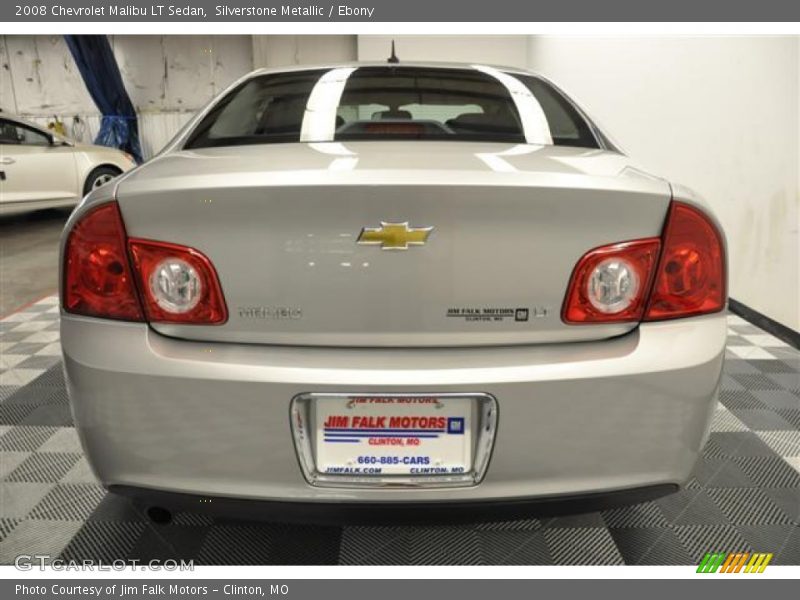 Silverstone Metallic / Ebony 2008 Chevrolet Malibu LT Sedan