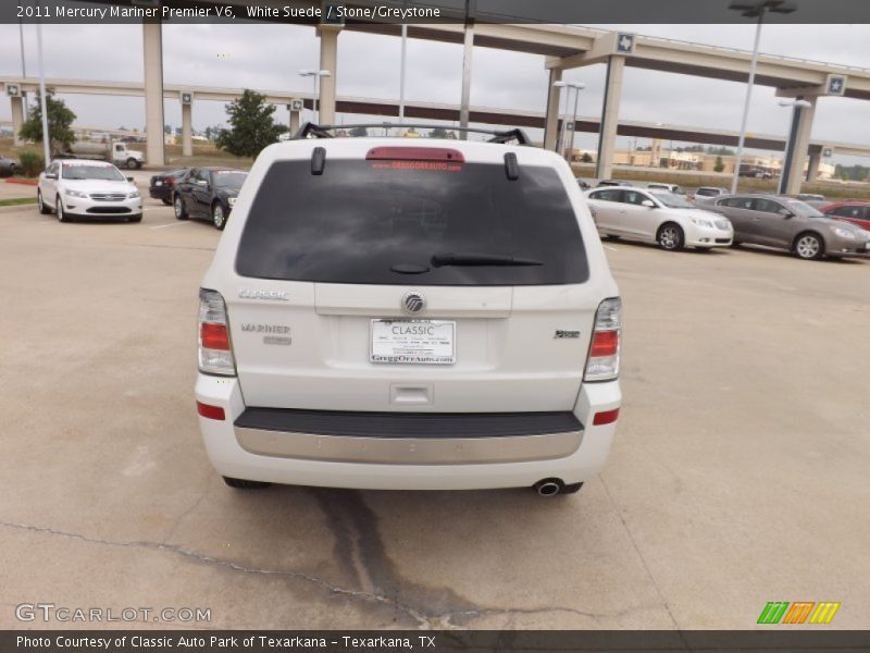 White Suede / Stone/Greystone 2011 Mercury Mariner Premier V6