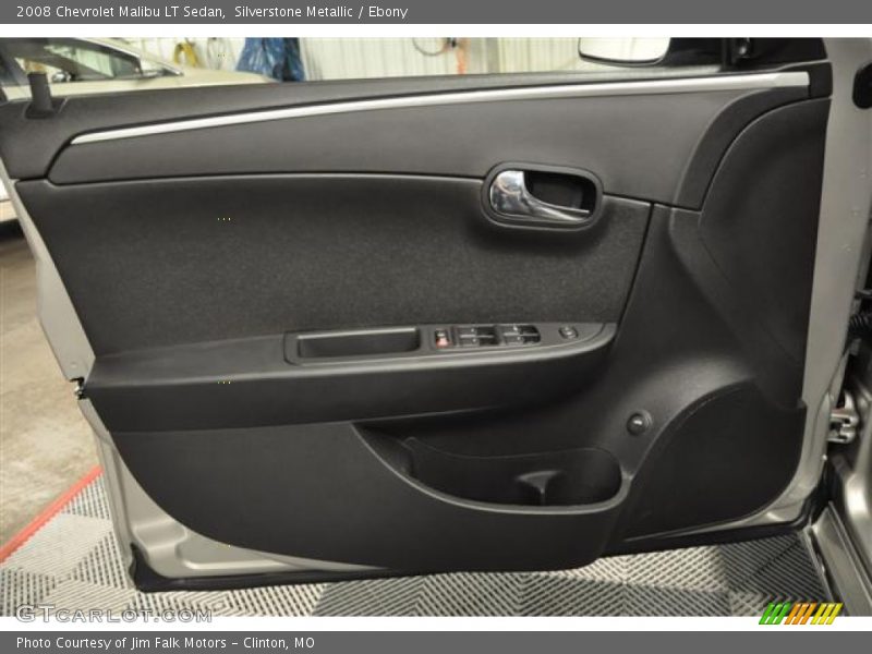 Silverstone Metallic / Ebony 2008 Chevrolet Malibu LT Sedan