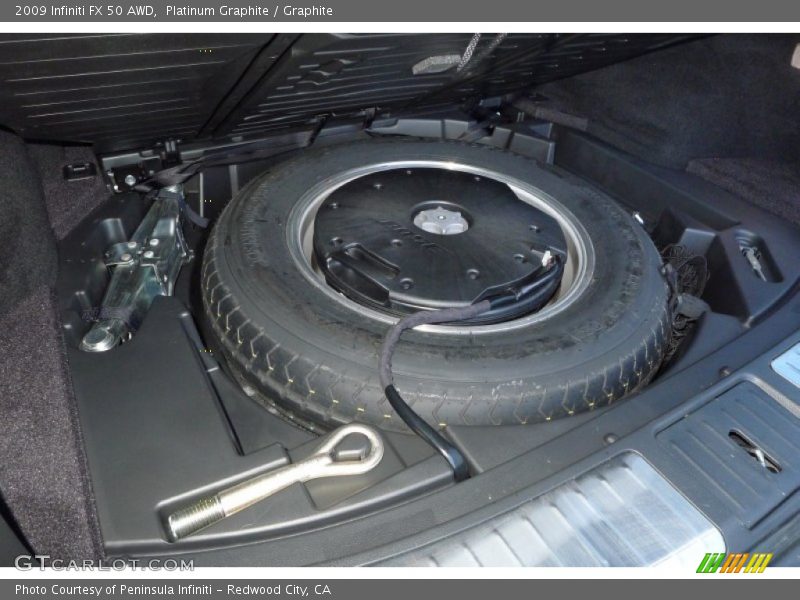 Platinum Graphite / Graphite 2009 Infiniti FX 50 AWD