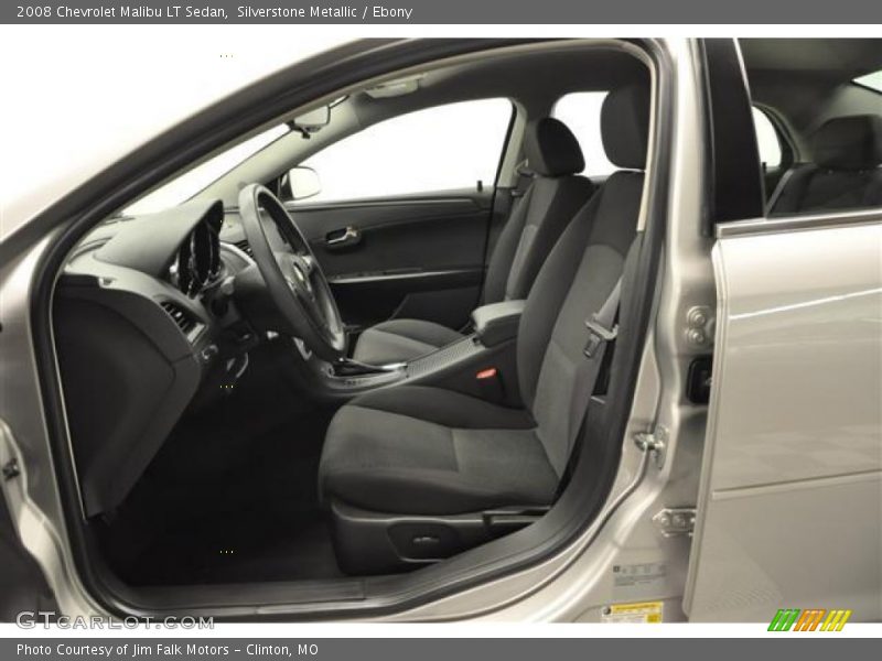 Silverstone Metallic / Ebony 2008 Chevrolet Malibu LT Sedan