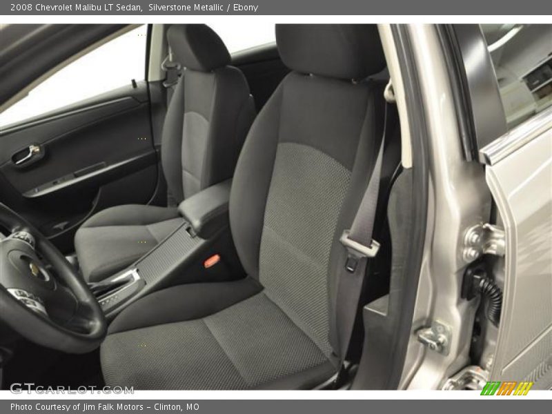 Silverstone Metallic / Ebony 2008 Chevrolet Malibu LT Sedan