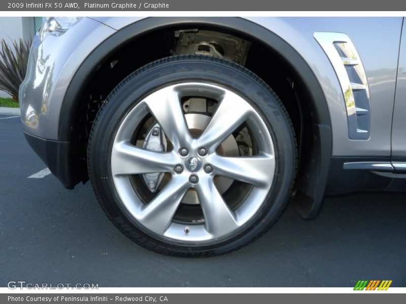 Platinum Graphite / Graphite 2009 Infiniti FX 50 AWD