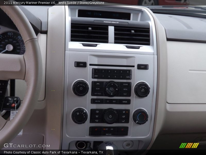 White Suede / Stone/Greystone 2011 Mercury Mariner Premier V6