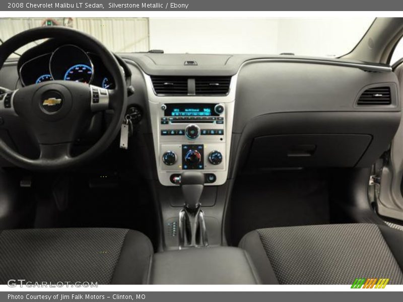 Silverstone Metallic / Ebony 2008 Chevrolet Malibu LT Sedan