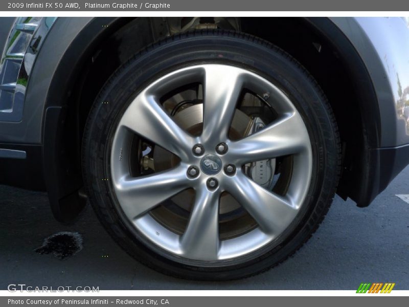 Platinum Graphite / Graphite 2009 Infiniti FX 50 AWD