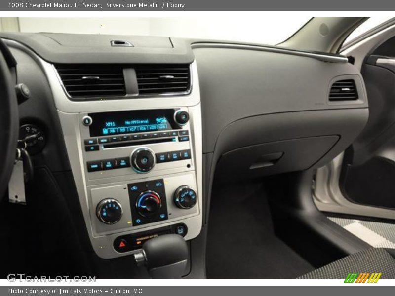 Silverstone Metallic / Ebony 2008 Chevrolet Malibu LT Sedan