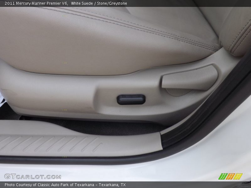 White Suede / Stone/Greystone 2011 Mercury Mariner Premier V6