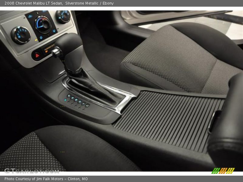 Silverstone Metallic / Ebony 2008 Chevrolet Malibu LT Sedan