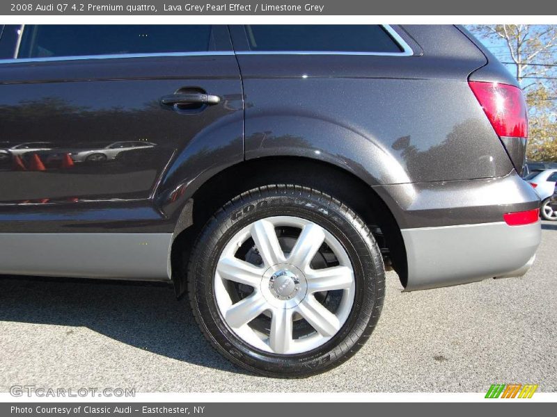 Lava Grey Pearl Effect / Limestone Grey 2008 Audi Q7 4.2 Premium quattro
