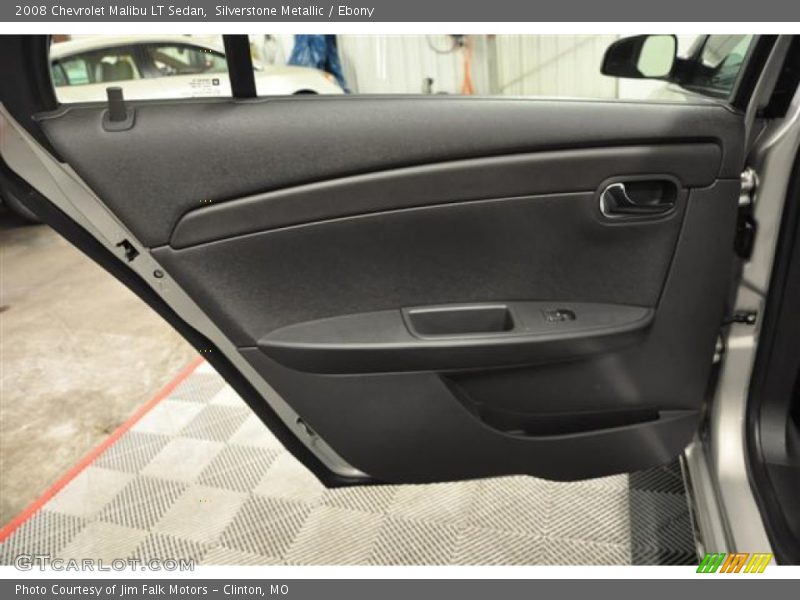 Silverstone Metallic / Ebony 2008 Chevrolet Malibu LT Sedan