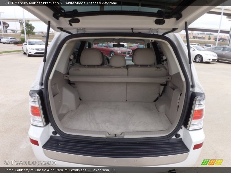 White Suede / Stone/Greystone 2011 Mercury Mariner Premier V6