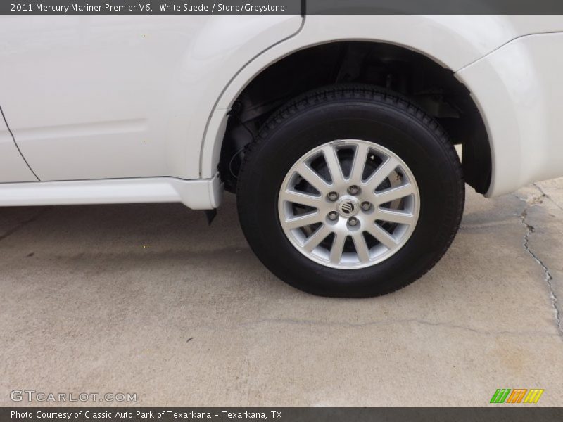White Suede / Stone/Greystone 2011 Mercury Mariner Premier V6