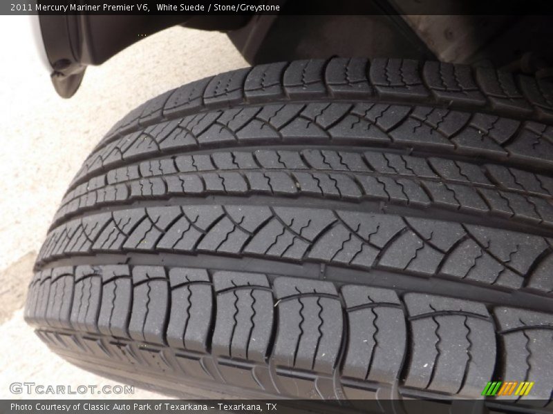 White Suede / Stone/Greystone 2011 Mercury Mariner Premier V6