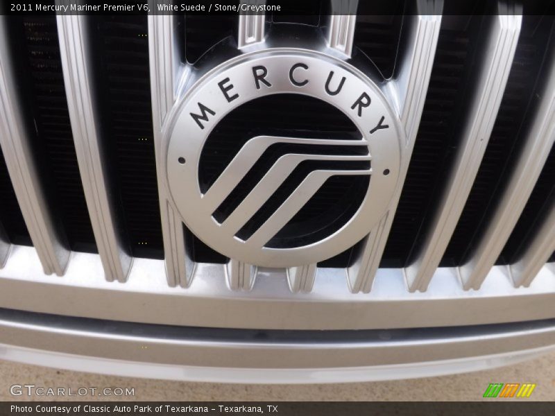 White Suede / Stone/Greystone 2011 Mercury Mariner Premier V6