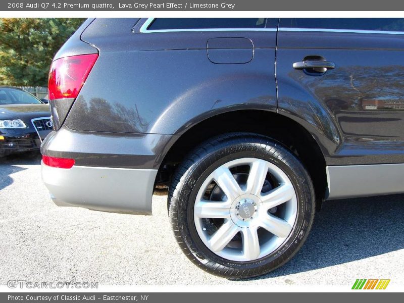 Lava Grey Pearl Effect / Limestone Grey 2008 Audi Q7 4.2 Premium quattro