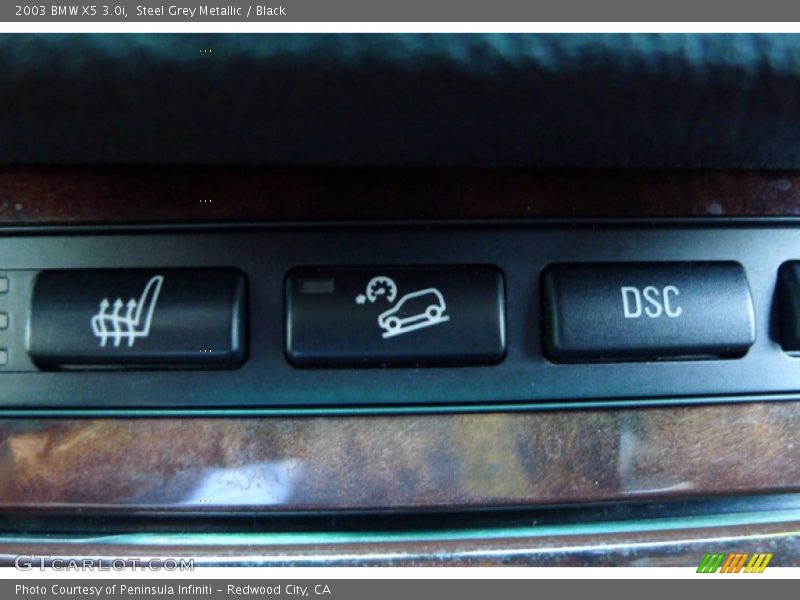 Steel Grey Metallic / Black 2003 BMW X5 3.0i