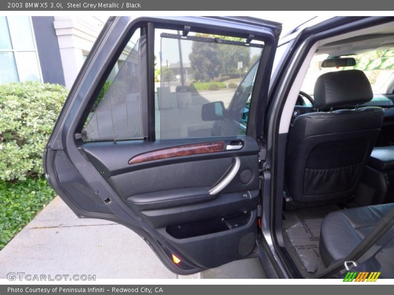 Steel Grey Metallic / Black 2003 BMW X5 3.0i