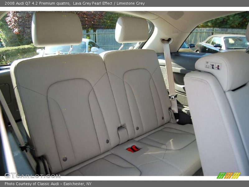 Lava Grey Pearl Effect / Limestone Grey 2008 Audi Q7 4.2 Premium quattro