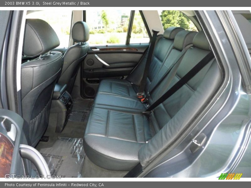 Steel Grey Metallic / Black 2003 BMW X5 3.0i