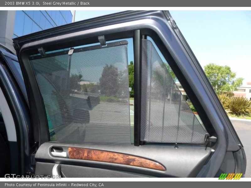 Steel Grey Metallic / Black 2003 BMW X5 3.0i