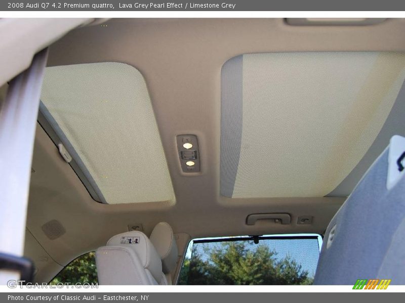 Lava Grey Pearl Effect / Limestone Grey 2008 Audi Q7 4.2 Premium quattro