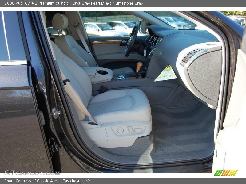 Lava Grey Pearl Effect / Limestone Grey 2008 Audi Q7 4.2 Premium quattro