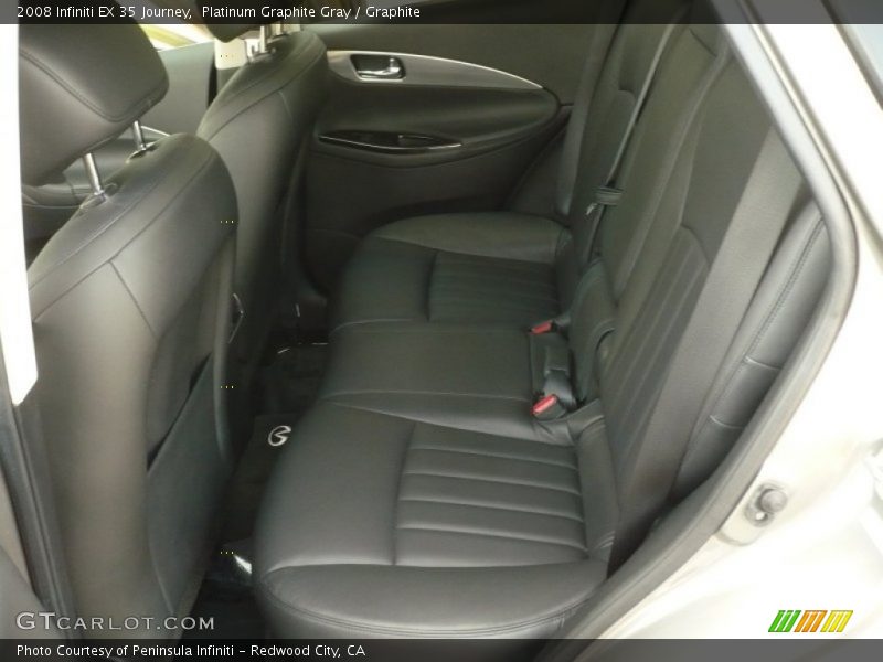 Platinum Graphite Gray / Graphite 2008 Infiniti EX 35 Journey