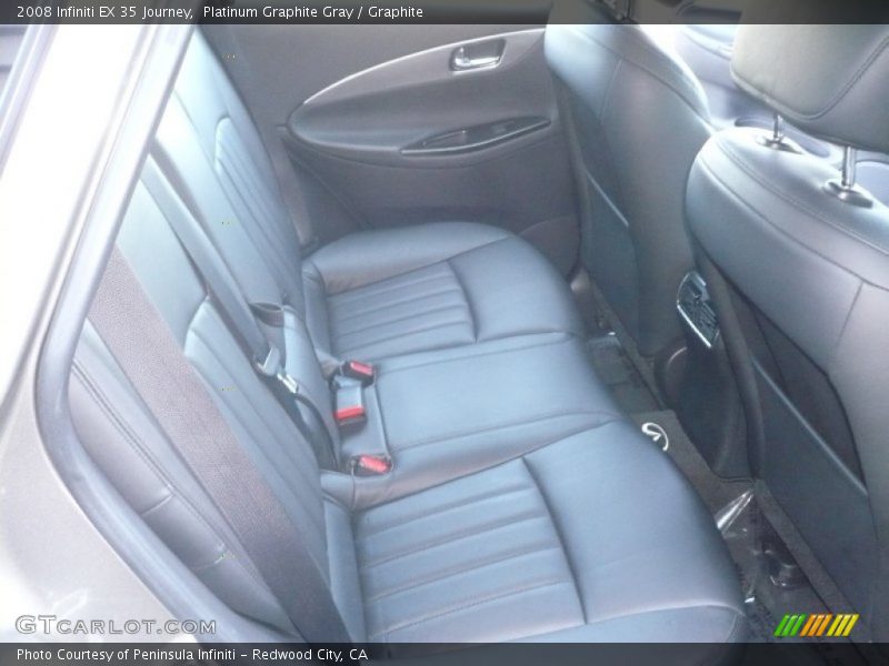 Platinum Graphite Gray / Graphite 2008 Infiniti EX 35 Journey