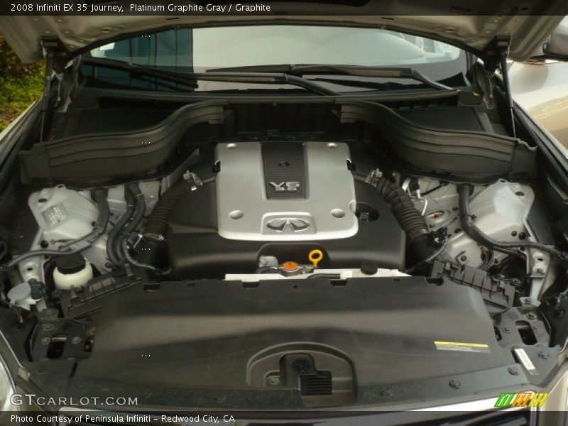 Platinum Graphite Gray / Graphite 2008 Infiniti EX 35 Journey