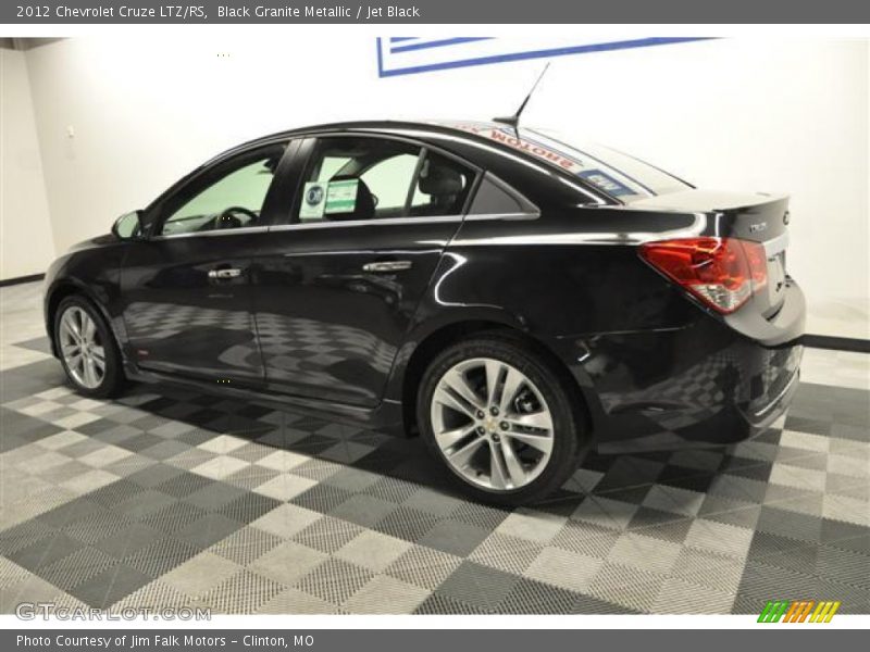 Black Granite Metallic / Jet Black 2012 Chevrolet Cruze LTZ/RS