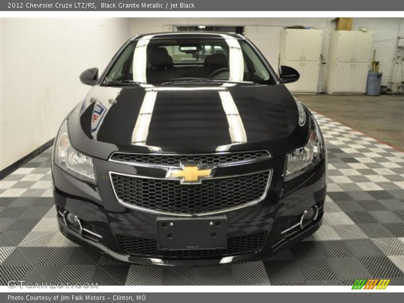 Black Granite Metallic / Jet Black 2012 Chevrolet Cruze LTZ/RS