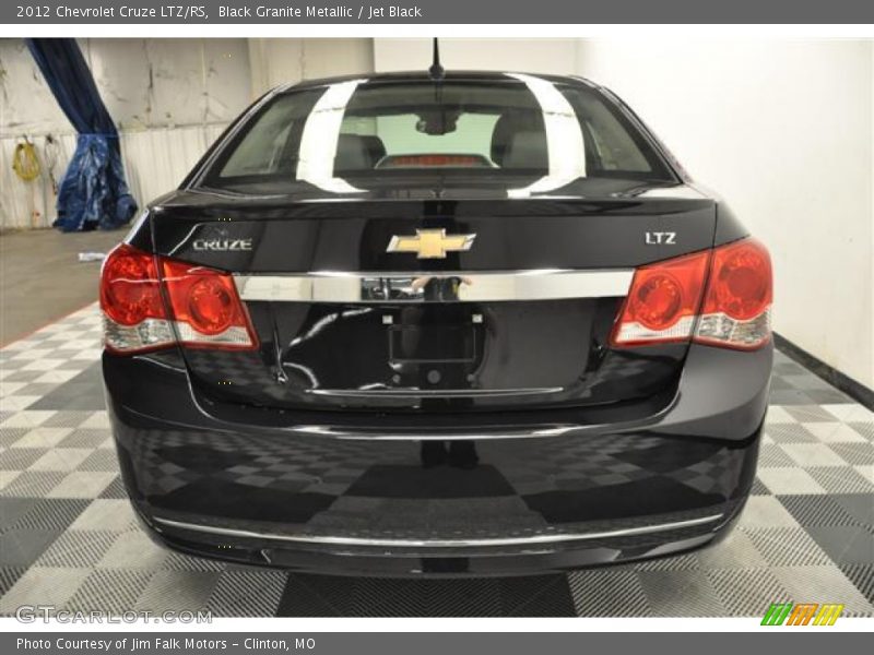 Black Granite Metallic / Jet Black 2012 Chevrolet Cruze LTZ/RS