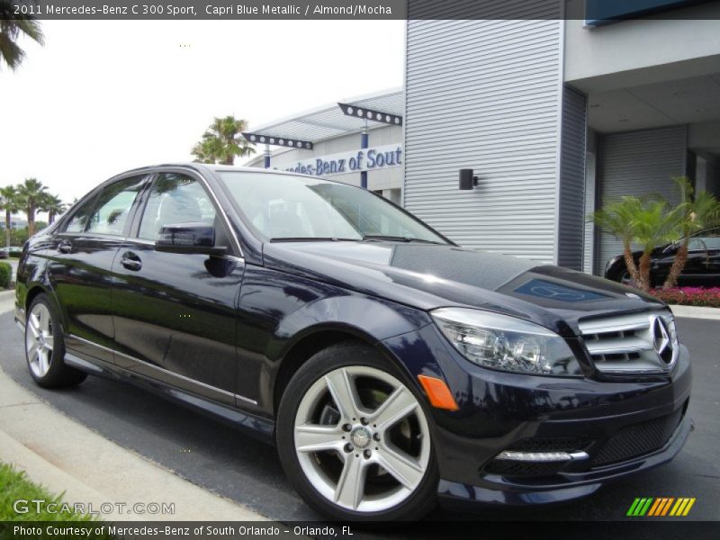 Front 3/4 View of 2011 C 300 Sport