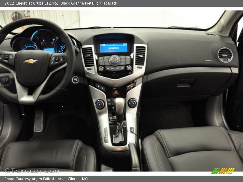 Black Granite Metallic / Jet Black 2012 Chevrolet Cruze LTZ/RS