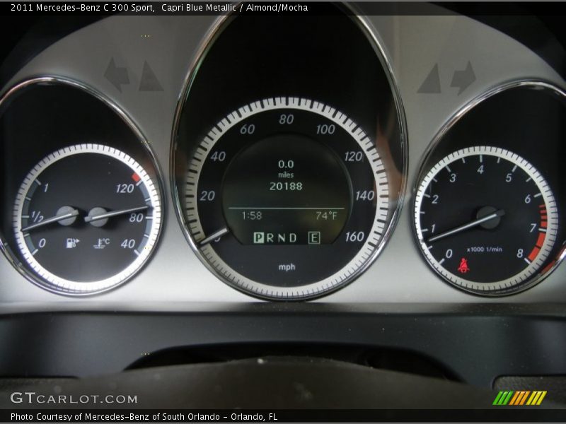  2011 C 300 Sport 300 Sport Gauges