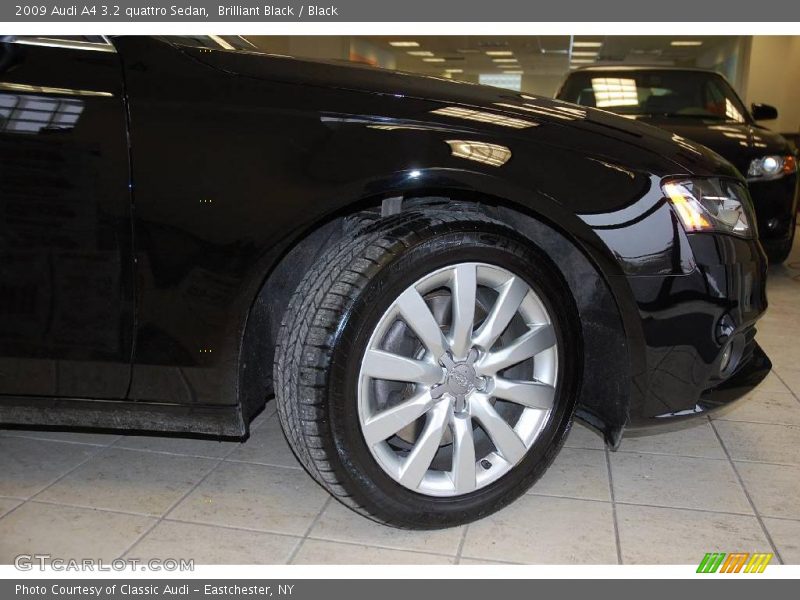 Brilliant Black / Black 2009 Audi A4 3.2 quattro Sedan