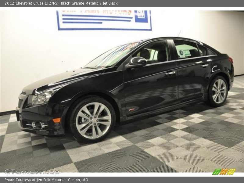 Black Granite Metallic / Jet Black 2012 Chevrolet Cruze LTZ/RS