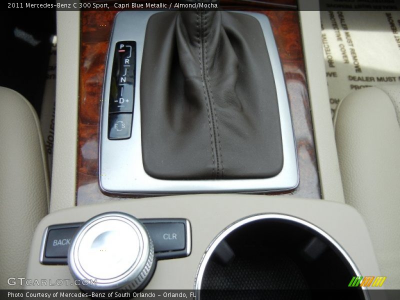 Capri Blue Metallic / Almond/Mocha 2011 Mercedes-Benz C 300 Sport