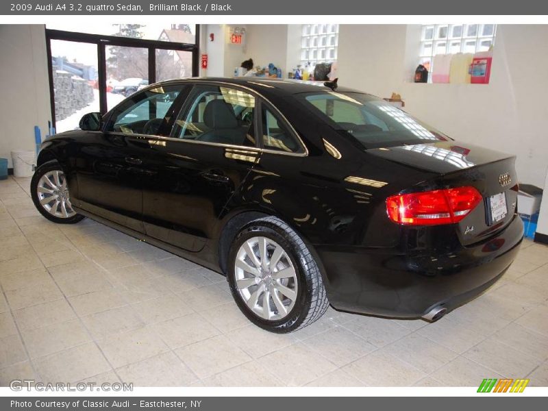 Brilliant Black / Black 2009 Audi A4 3.2 quattro Sedan