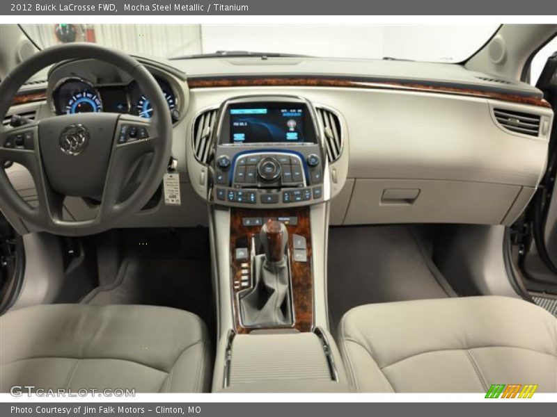 Mocha Steel Metallic / Titanium 2012 Buick LaCrosse FWD