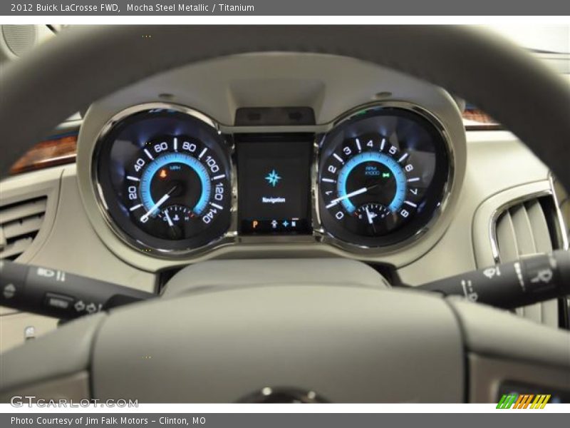 Mocha Steel Metallic / Titanium 2012 Buick LaCrosse FWD