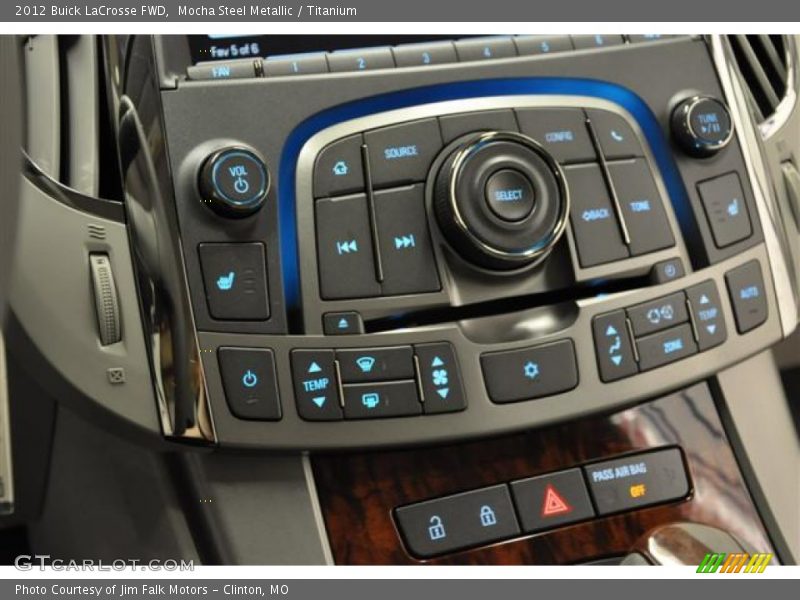 Mocha Steel Metallic / Titanium 2012 Buick LaCrosse FWD