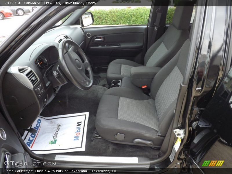 Onyx Black / Ebony 2012 GMC Canyon SLE Crew Cab