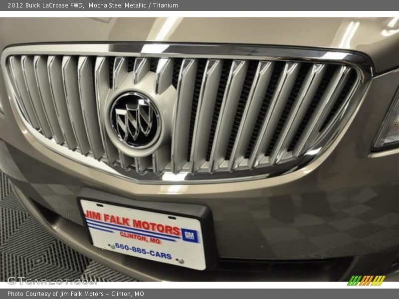 Mocha Steel Metallic / Titanium 2012 Buick LaCrosse FWD
