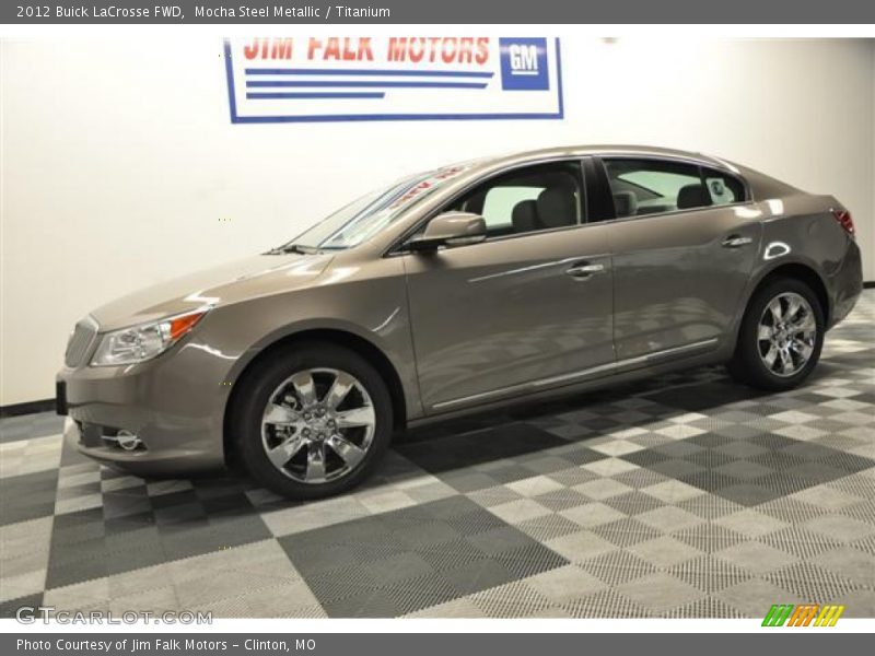 Mocha Steel Metallic / Titanium 2012 Buick LaCrosse FWD