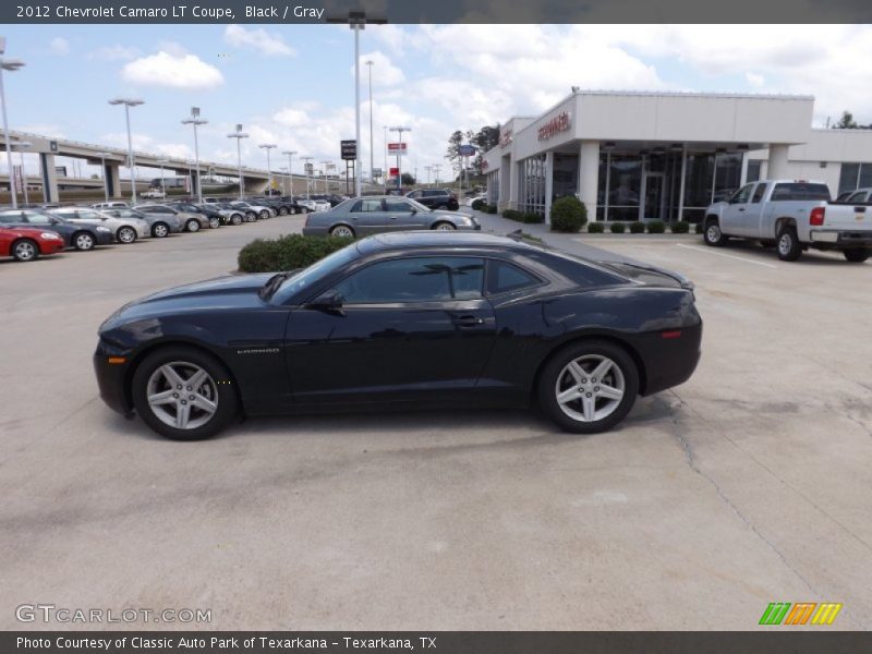 Black / Gray 2012 Chevrolet Camaro LT Coupe