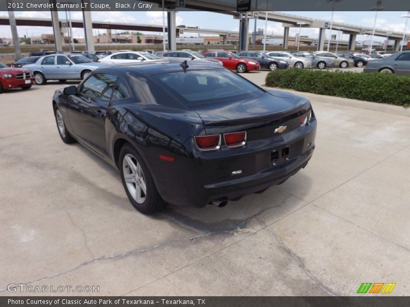 Black / Gray 2012 Chevrolet Camaro LT Coupe