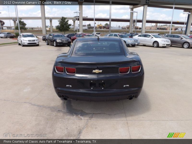 Black / Gray 2012 Chevrolet Camaro LT Coupe