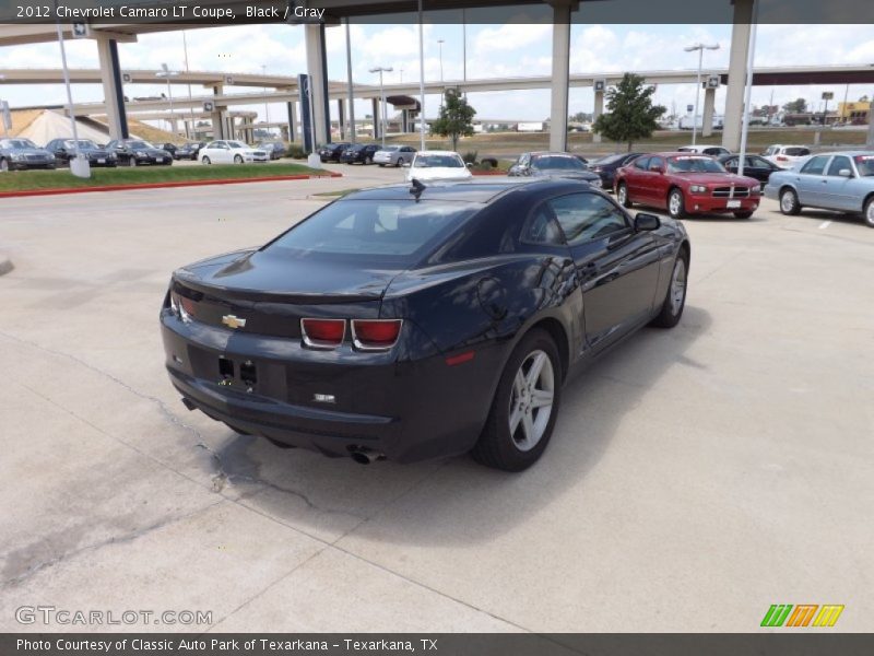 Black / Gray 2012 Chevrolet Camaro LT Coupe